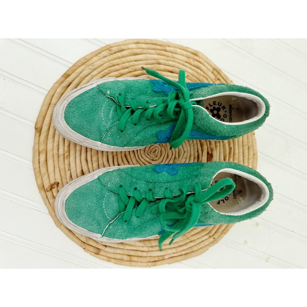Golf Le Fleur x Converse One Star Ox "Jolly Green" Tyler the Creator Collab 8 - Picture 3 of 9